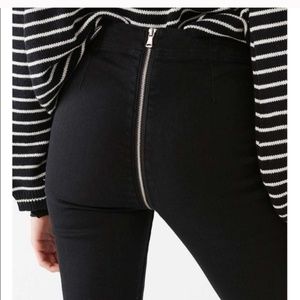 Urban Outfitters Zip in the Back Jeans